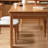 Solid wood dining table with comfort and quality-110429270
