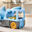 Deep-Sea Speed King! Dual-Form Shark Alloy Car Set