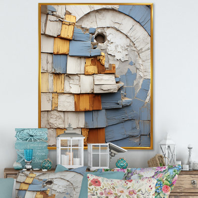 Radiant Revolve Modern Spiral I  Botanicals Wall Art