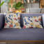 Coussin en coton à imprimé abstrait Creative-1643630342