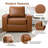 36.2" Wide Upholstered Swivel Accent Armchair-1035849842