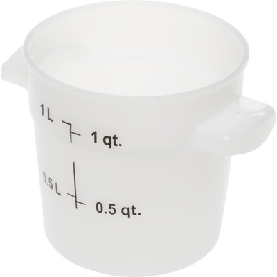 Carlisle Food Service Products StorPlus Circle Food Storage Container