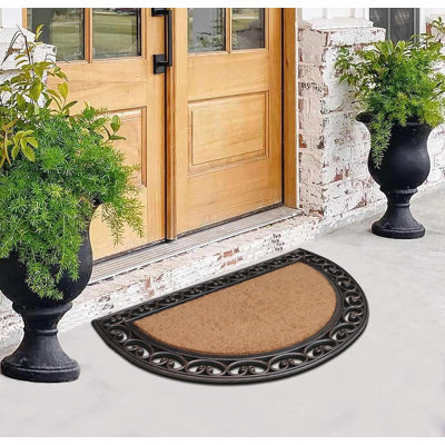 Tapis de porte d'extérieur antidérapant Berkie
