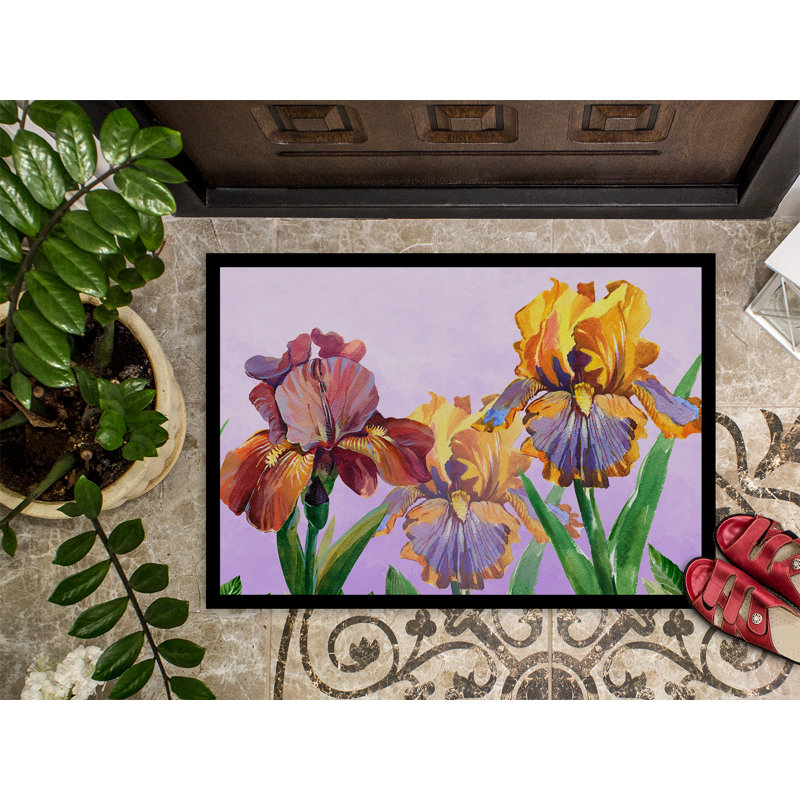 Non-Slip Outdoor Doormat, Rectangle 18" x 27"