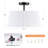 Semi Flush Mount Ceiling Light-914465807