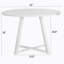 Table de salle à manger ronde (table seulement)
