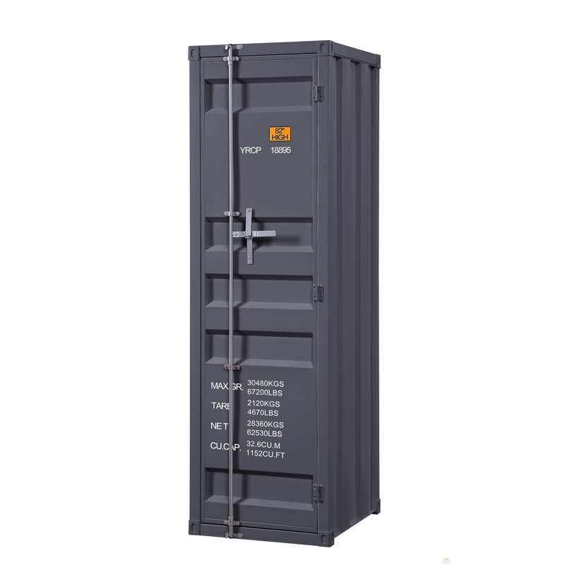 1-Door Wardrobe With Container Lock