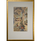 Summer Patio Print by Daughdrill