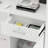 Rectangle Manufactured Wood Reception Desk