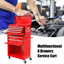 Coffre à outils roulant à grande capacité avec roulettes et tiroirs, armoire de rangement pour outils à 8 tiroirs-1246290465