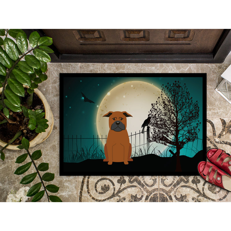 Tapis d'extérieur Caillo Halloween Chongqing, Rectangle 1 pi 6 po x 2 pi 3 po