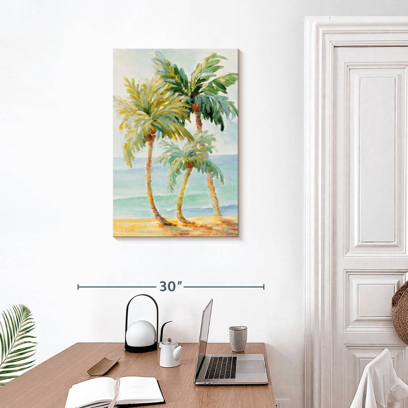 Gillard Palms In Paradise I, H 30 po x l 20 po