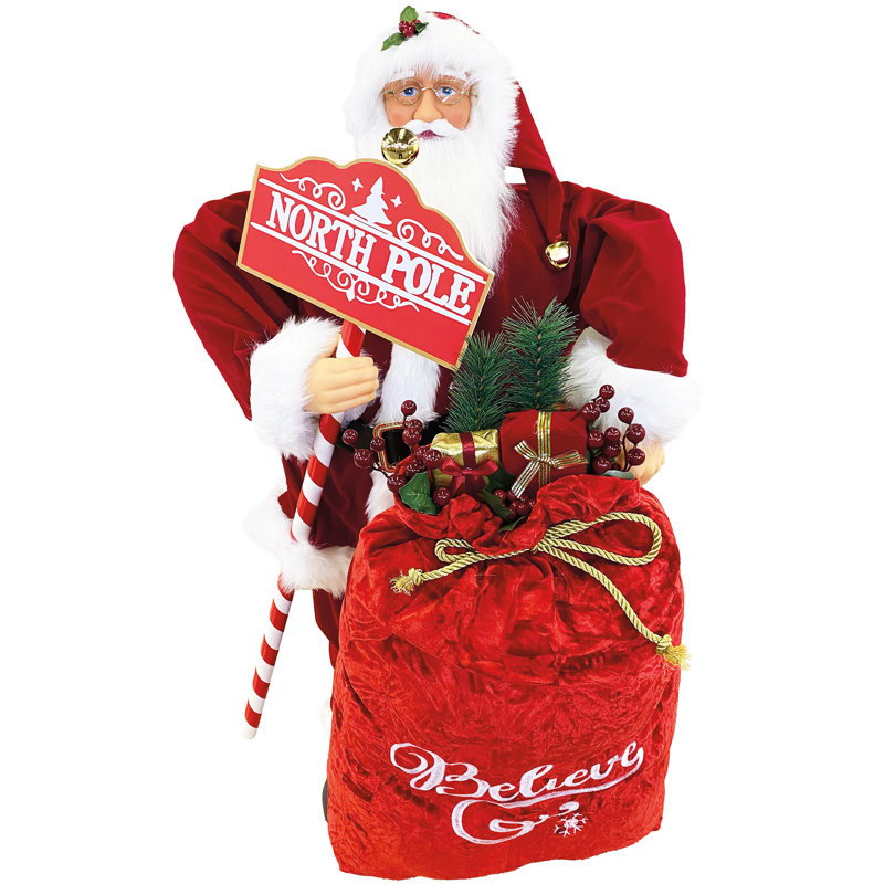 36" Believe Claus