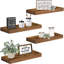 Tablette flottante en bois massif Bennfield-2022742696