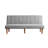 Bergen 66" Upholstered Convertible Futon Sofa-2026057074