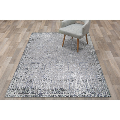 Perino Damask Indoor Rug