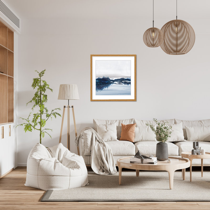 Coastal Retreat Sea View, 48" H x 48" W
