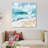 'Ocean Reflections I' by Kate Carrigan Graphic Art Print on Wrapped Canvas-49992975