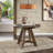 Cipolla Wood Finish Extendable Round Dining Table - 42"-60"-105703520