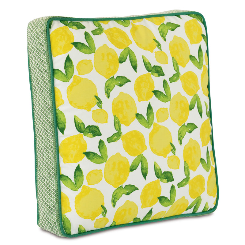 Housse et insert de coussin décoratif carré extérieur en boîte 773 Knowles