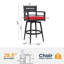 Chaises de bar pivotantes 2 pièces Modern Modern-1634974065