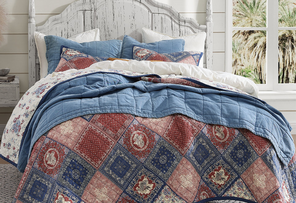 Patchwork Bandana Bedding Set