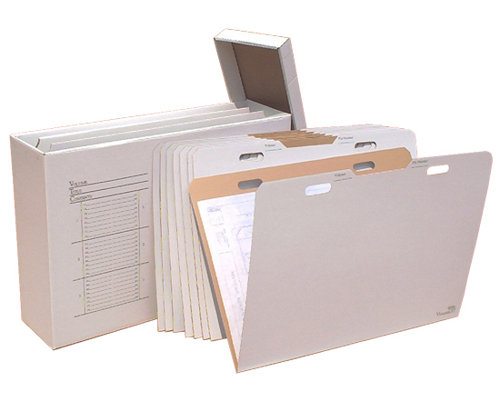 Advanced Organizing Systems Cardboard Flat Files Box & Reviews | Wayfair
