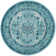 Tapis oriental bleu clair Altman