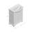 Adeleke 24'' Single Bathroom Vanity with Ceramic Top-1934367497