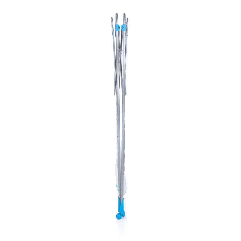 Minky Silver and Blue Multi-Level Steel Drying Rack