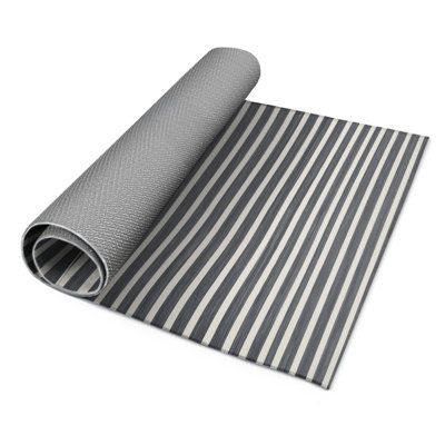 Tapis intérieur / extérieur gris HorizontalStripes