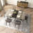 Rectangular Stretch Dining Table-1864101319