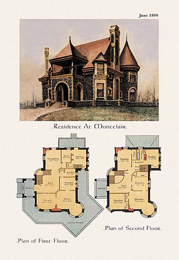 «A Residence at Montclair», impression
