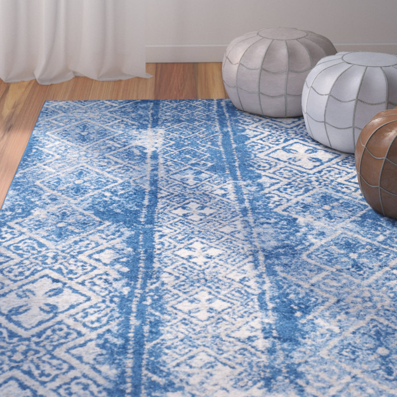 Tapis à motif géométrique Nicarla, Rectangle 11 pi x 15 pi