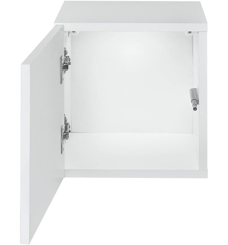 Modern Wall Hung Cabinet Switch SW5 in White 30cm
