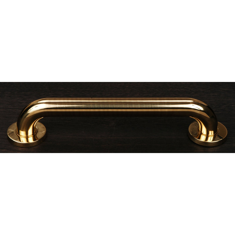 Grab Bar, Polished Brass, 42" W