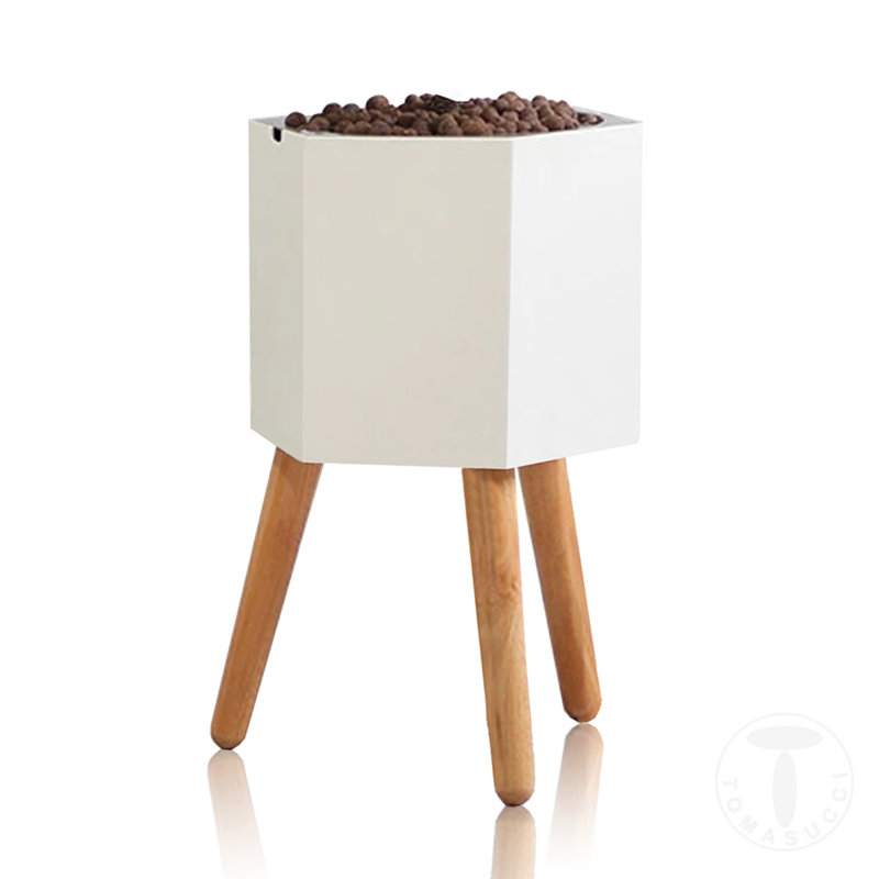Wood Plant Pot