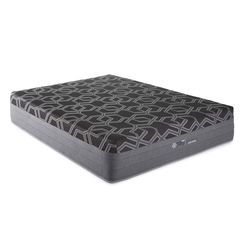 Matelas en mousse à plateau lisse, Lit simple, 14"