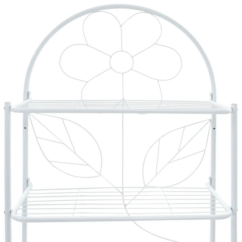 Mangrum Metal Over The Toilet Storage, White
