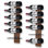 Beki 12 Bottle Wall Mounted Wine Bottle Rack Brown