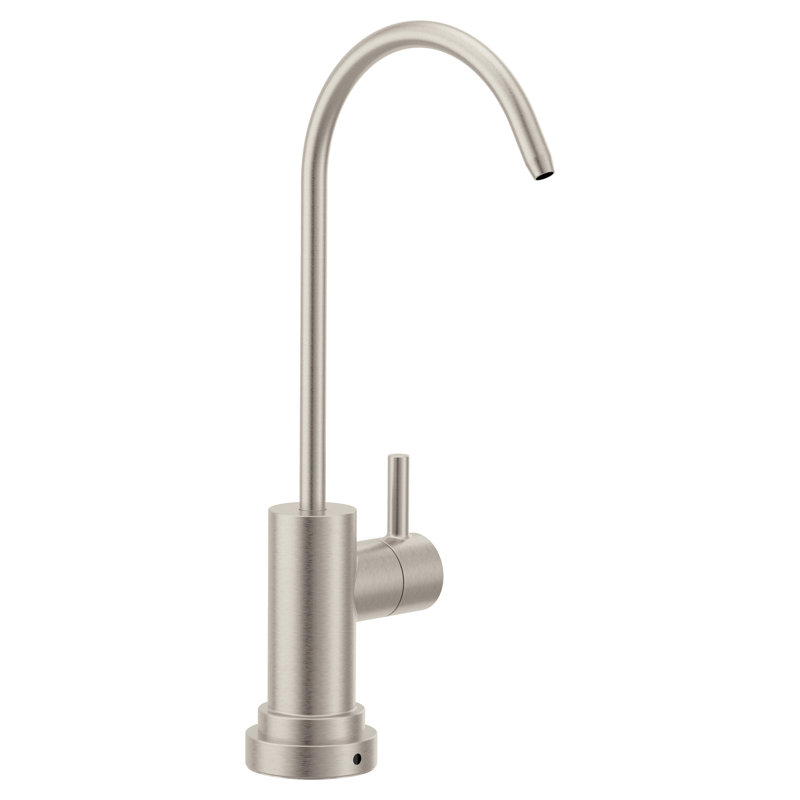Spot resist stainless one-handle high arc beverage faucet, Stainless Steel