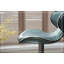  Ensemble de 2 tabourets pivotants réglables Masaccio avec base chromée Airlift, l 17,75 po x P 21,25 po x H 34 à 42,5-49470801