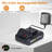 Electric Spin Scrubber Cordless Handheld Rechargeable Cleaning Brush with 4 Replaceable Heads