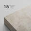 Ensemble de 2 impressions sur toile encadrées, motif abstrait beige et brun neutre, 81 x 30 x 5 cm-134803897-134803898