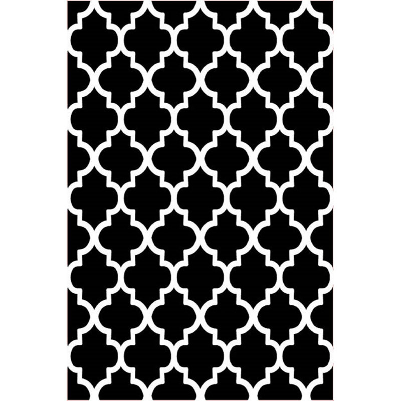 Luxurious Velvet Area Rug (4.6 x 7.2 ft), 100% Antibacterial Fabric, Non-Slip Cotton Backing, Pile Height: 0.4 in | Machine Washable, 3D Digital Print Design | Perfect for Living Room & Bedroom Decor, Soft & Durable