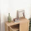 Armoire de rangement Mid-Century, rotin, tablettes réglables - standard