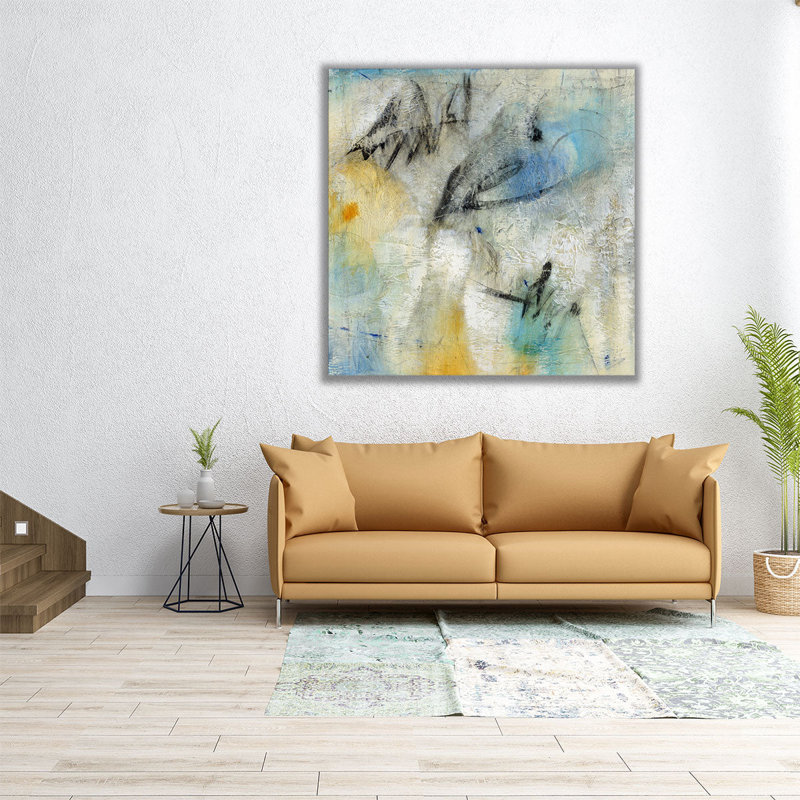 «Wavel longueur I», reproduction d'art sur toile, H 16 po x l 16 po