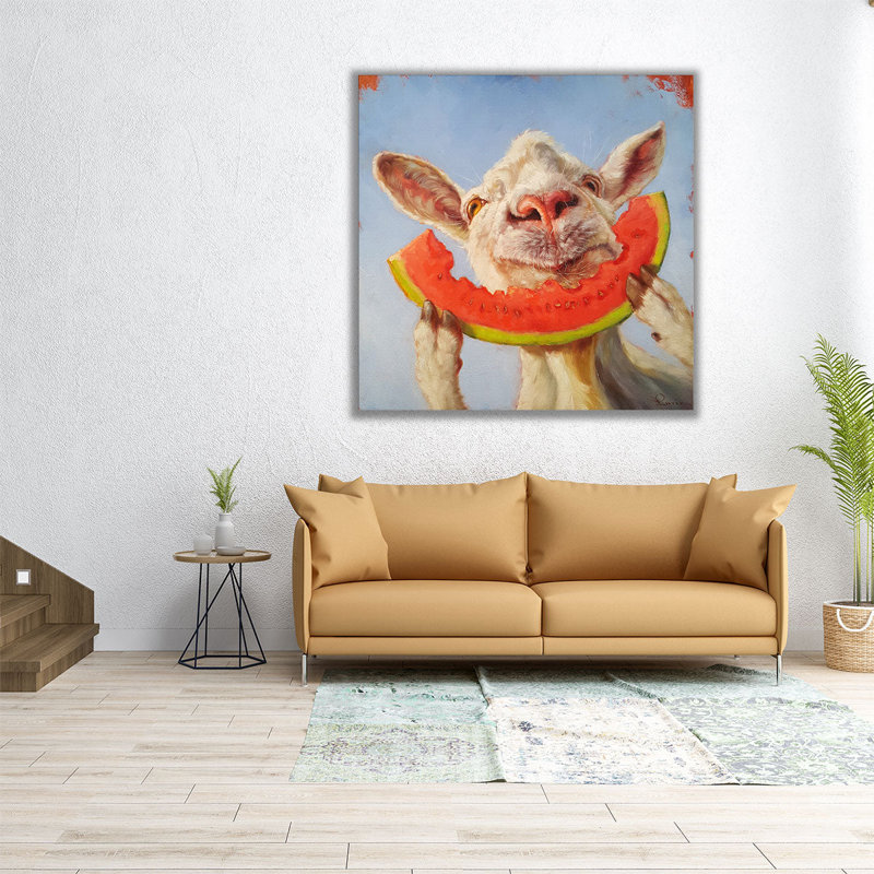 «Summer régal», reproduction d'art sur toile, H 20 po x l 20 po