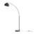 Inlight 66" Modern Arc Floor Lamp，Black Marble Base，Bulb Not Included-1268974020