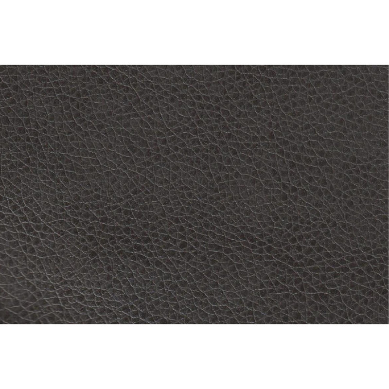 Coussin courbé contemporain gris avec pieds capitonnés 2 po, Gris
